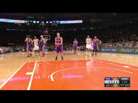 Rasheed Wallace Ejected After Second Technical Foul | Suns @ Knicks | 12/2/12