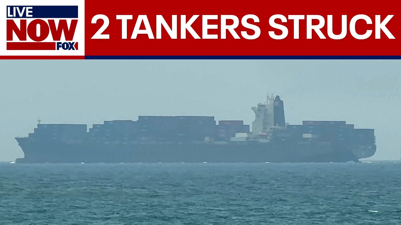 Iran claims strikes on 2 oil tankers in Strait of Hormuz
