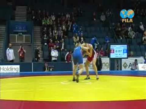 EM 2009 Frauen 48kg Annika HoffmannGER PSATHA, Fani GRE