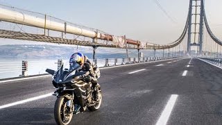 Kawasaki H2R - World Record  400 km/h in 26 sec HD