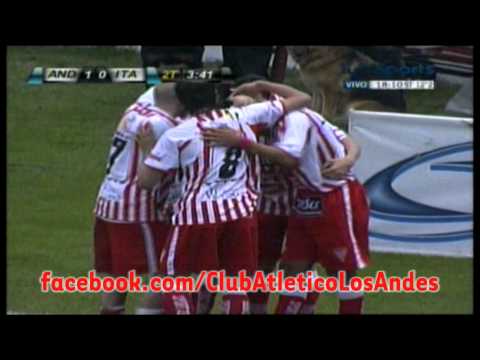 Gol de Leonardo Romero. Los Andes 1 - Sportivo Italiano 0 27.08.2011