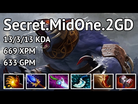 Dota Memories Secret.MidOne.2GD - Ursa highlights - Game 3217649204 - Dota 2