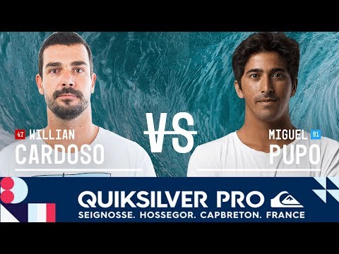 Cardoso vs. Pupo - Round Two, Heat 7 - Quiksilver Pro France 2018
