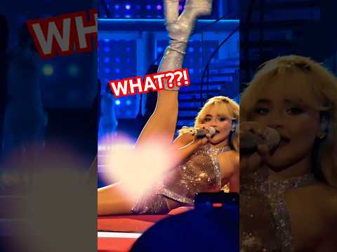 Sabrina Carpenter CRAZY Juno Pose in Oslo, Norway!