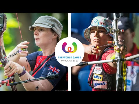 Naomi Folkard v Laurence Baldauff – recurve women's semifinal | Wroclaw 2017 World Games