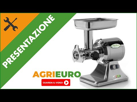 Tritacarne elettrico FAMA TS12 - trifase - 400V / 1.0 hp: presentazione