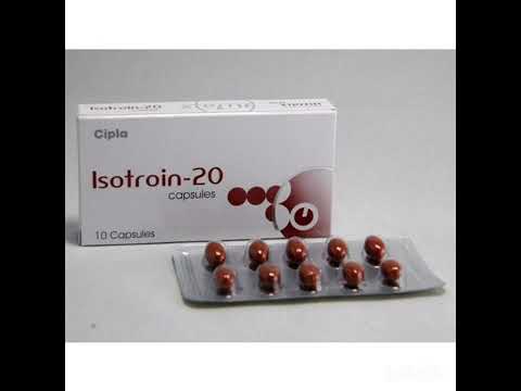 Finished product isotretinoin isotroin 20 mg capsule