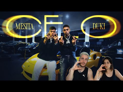 MESITA, DUKI - CEO (Video Oficial) [REACCIÓN y PUNTUACIÓN]