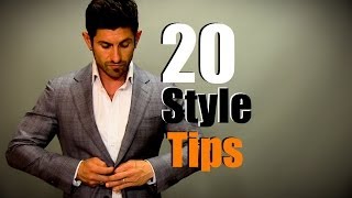 20 Simple Style Tips For Men: Men's Style Do's and Don'ts