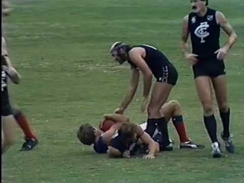 1982 Round 1 Channel 2 Highlights Carlton Vs Fitzroy at Princes Park