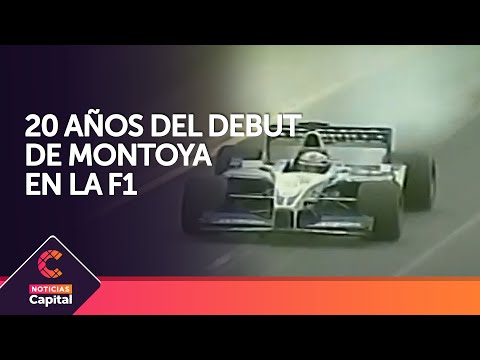 Hace 20 años Juan Pablo Montoya debutó en la F1