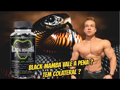 BLACK MAMBA O TERMOGÊNICO IMPORTADO MAIS FORTE DO MERCADO! VALE A PENA ? TEM COLATERAL?