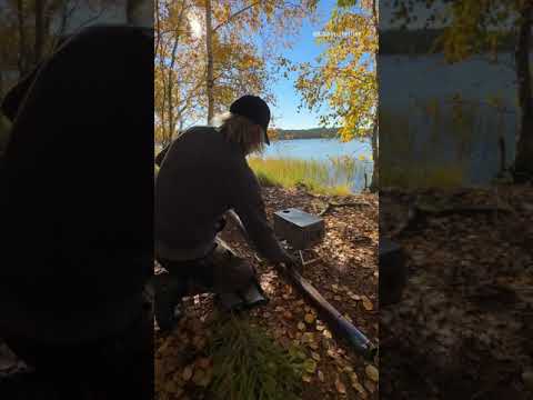 Titaanikamiinan purkuesittely ja rullapiipun kasaaminen