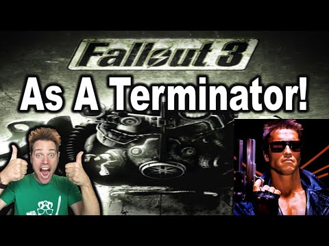Playing As A Terminator In Fallout 3 (Defining RPGs Livestream, Part 3)