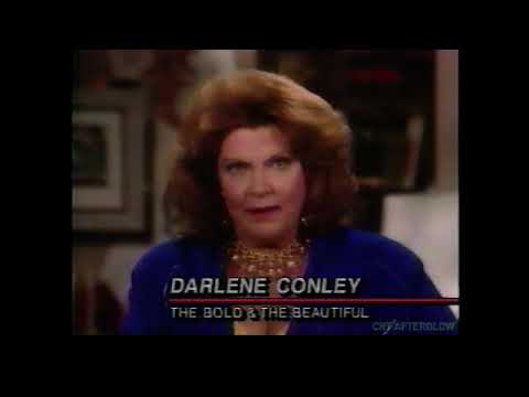 1991 Darlene Conley (The Bold & The Beautiful) AIDS Facts for Life PSA Commercial