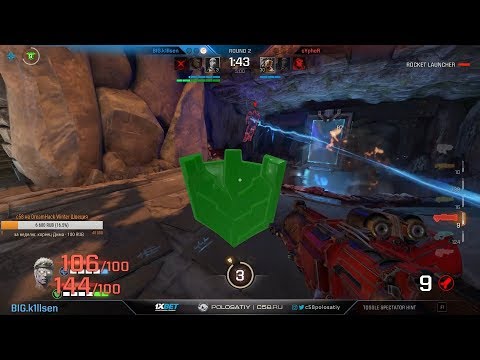 k1llsen vs. Cypher (1/4 play-off, Quake Open League #6 EU) – Quake Champions