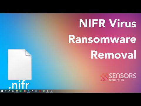 Nifr Virus Ransomware [.nifr Files] Removal + Decryption