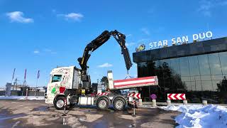 Scania R450 6×4 PALFINGER PK 53002 SH Crane Fly Jib 5t