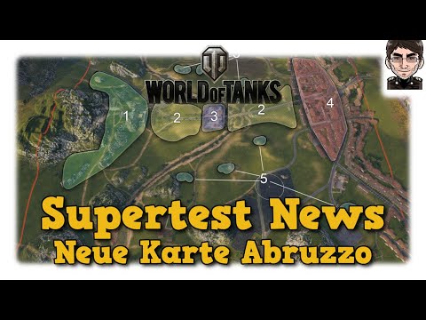 World of Tanks -  Supertest News - Abruzzo - Neue Karte