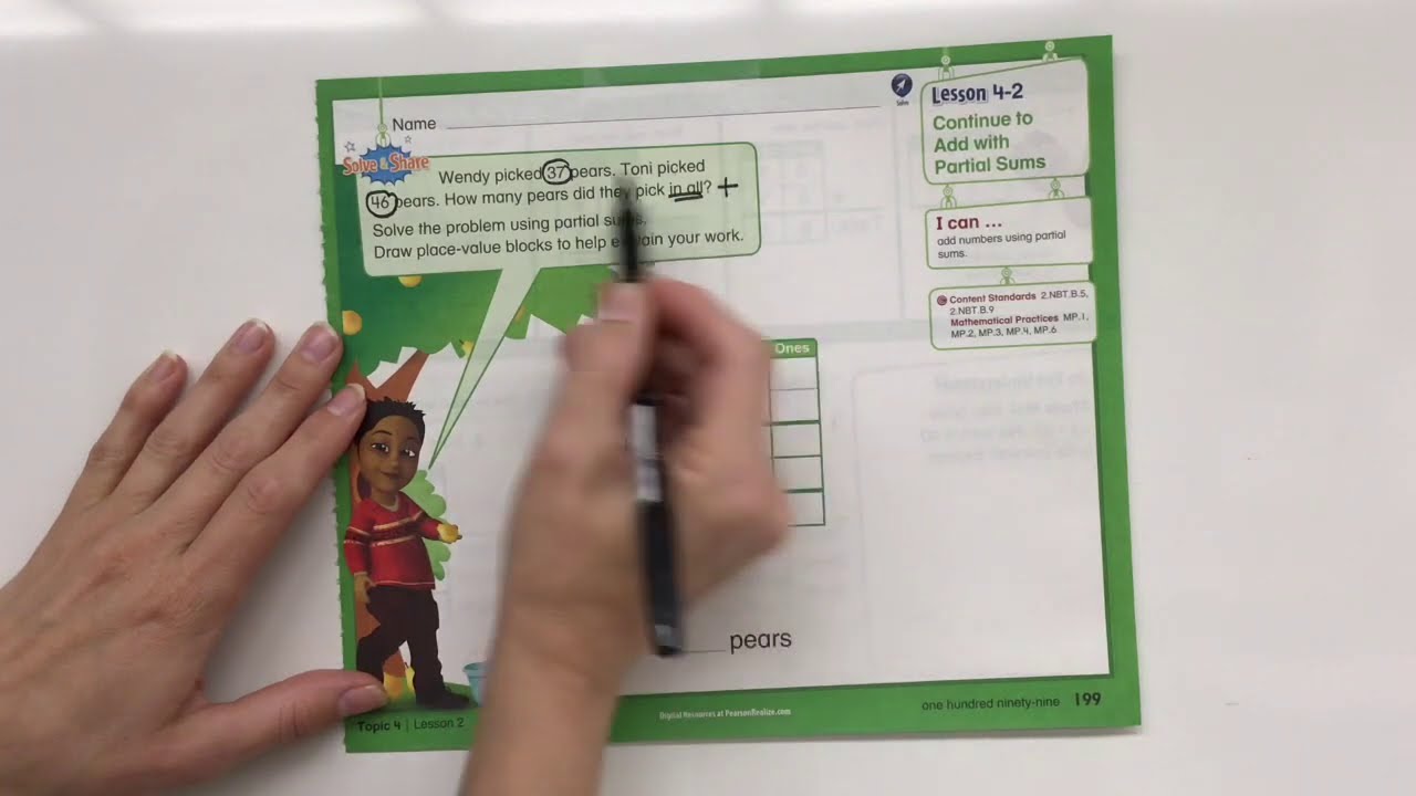 2nd grade math lesson 4-2