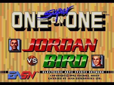 Jordan vs Bird : One on One Megadrive