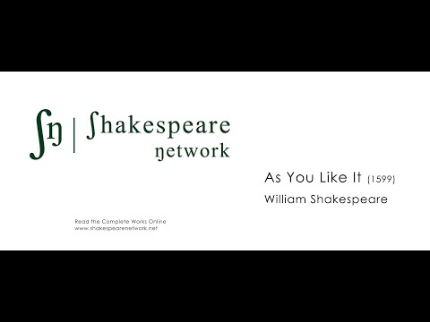 As You Like It - The Complete Shakespeare - SN Audiobooks - Multiple Subs - High-Res - 4K