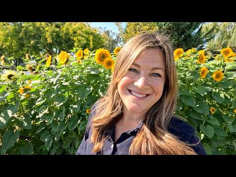 Sunflowers & a New Hawthorn Tree + Planting a Few Simple Fall Containers! 🌻🌳🍂 // Garden Answer