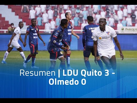Resumen: LDU Quito 3 - Olmedo 0