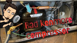 How to Replace Kenmore Elite Compressor / LG
