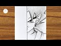 How to draw goku black step by step | Goku black drawing tutorial | Easy drawing ideas for beginners