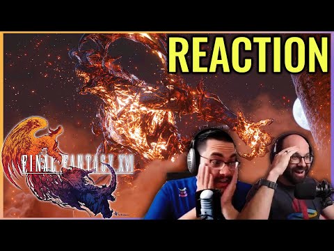 Final Fantasy XVI Reveal Trailer LIVE Reaction | This game LOOKS AMAZING!