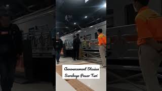 Download lagu Announcement Stasiun Surabaya Pasar Turi #keretaapi #kai #stasiun #keretaapiindonesia #announcement mp3