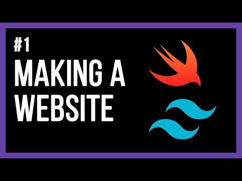 Making a website with Swift and Tailwind thumbnail
