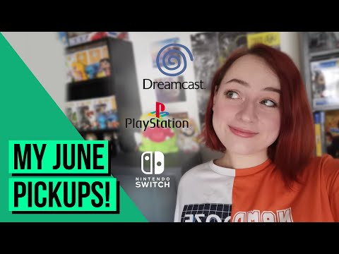 My June Game Pickups: Sega Dreamcast, Playstation 1, Nintendo Switch and more!