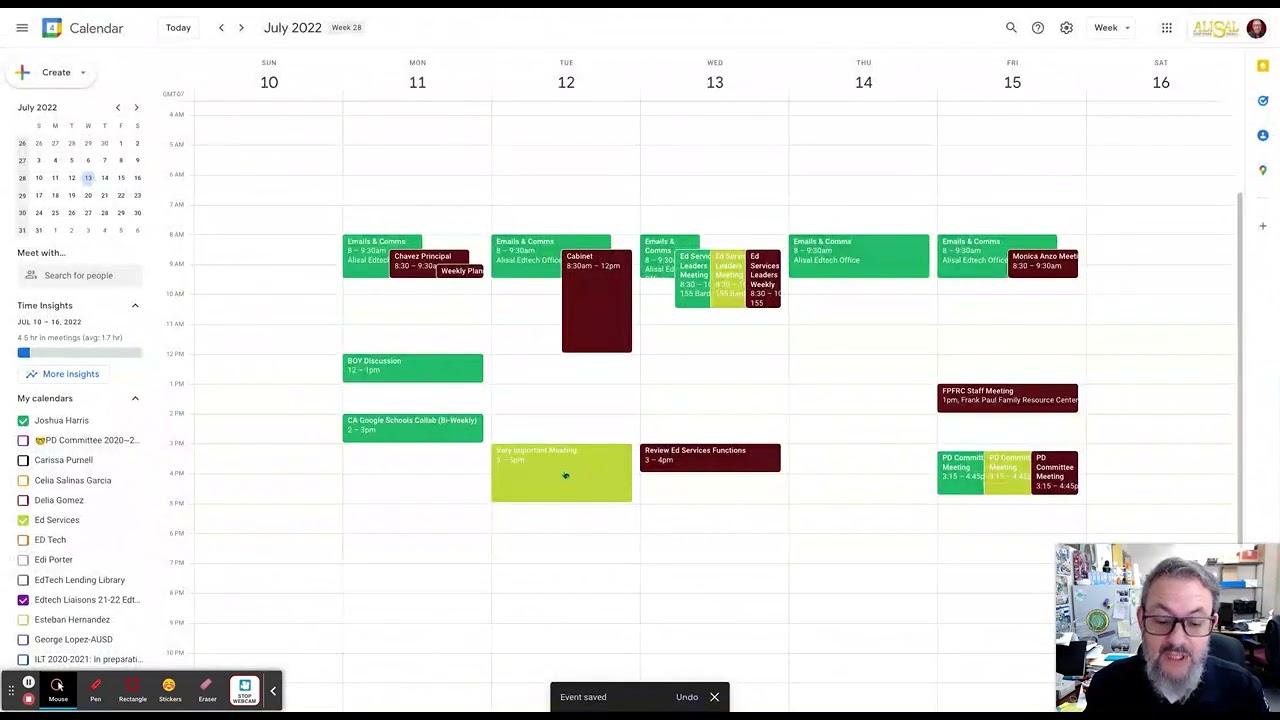 Adding Meet Co-Hosts in Google Calendar