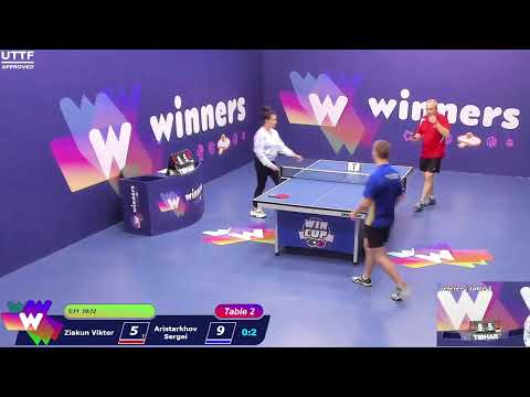 WINners CUP table 2  02.11  Ziakun Viktor - Aristarkhov Sergei 17:45