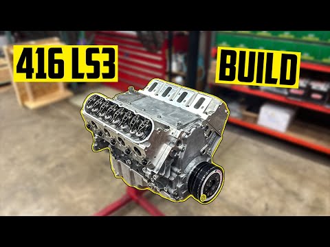 LS Engine Build - 1,000hp Supercharged 416" LS3 - Part 2