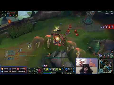 Voyboy as Cassiopeia vs Maokai Top Patch 8.4 Ranked Gameplay