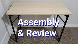 PayLessHere 39 Inch Desk (Bought From Amazon) – Assembly And Review