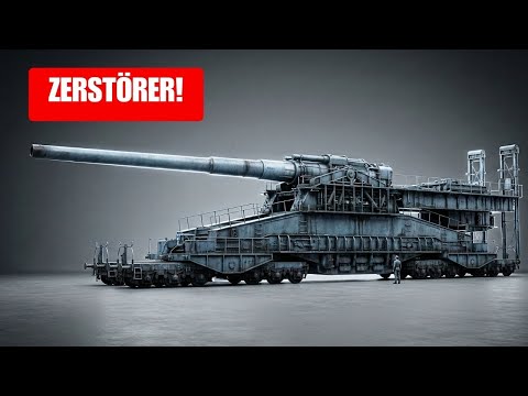7 Tonnen pro Schuss! Die 5 gewaltigsten Eisenbahngeschütze der Geschichte