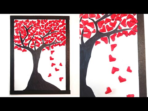 Easy and beautiful wall decoration ideas | Diy wall decor | Crafting Corner