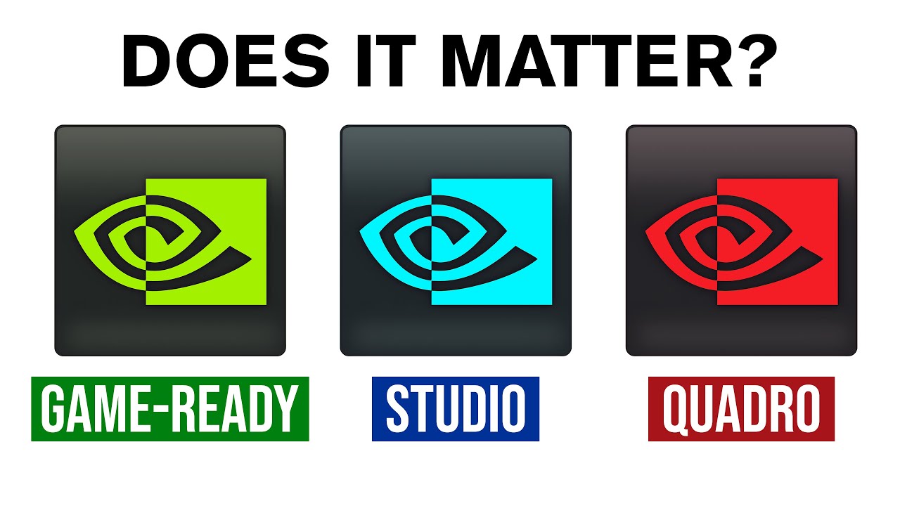 Nvidia Driver Types: What's the ACTUAL Difference?