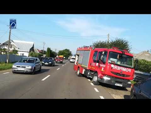 Accident pe DN 15 B în localitatea Dumbrava