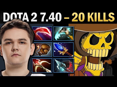Clinkz Pro Carry with Vyse and 20 Kills - Dota 2 Gameplay