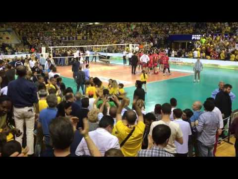 DHL Modena Volley campione d'Italia 2016: ultimo punto gara3