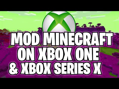 How to Download Minecraft Mods on XboxOne/XboxSeriesX! Tutorial (NEW Method) 2021