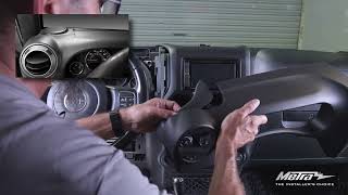 Dash Kit Installation - Fits 2011-2018 Jeep Wrangler JK