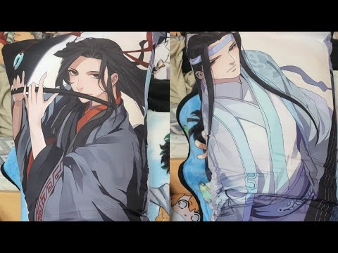 Lan Zhan and Wei Ying Body Pillow (aliexpress)