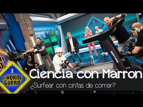 ¿Surfear con cintas de correr?: El increíble invento de Marron - El Hormiguero