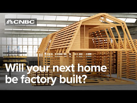 These houses take just weeks to build – but they’re no cheaper than traditional homes